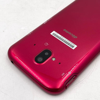 【全額返金保証】【最速発送】FCNT社 ラクラクスマートフォン 64GB ピンク docomo F-52B 白ロム 動作確認済