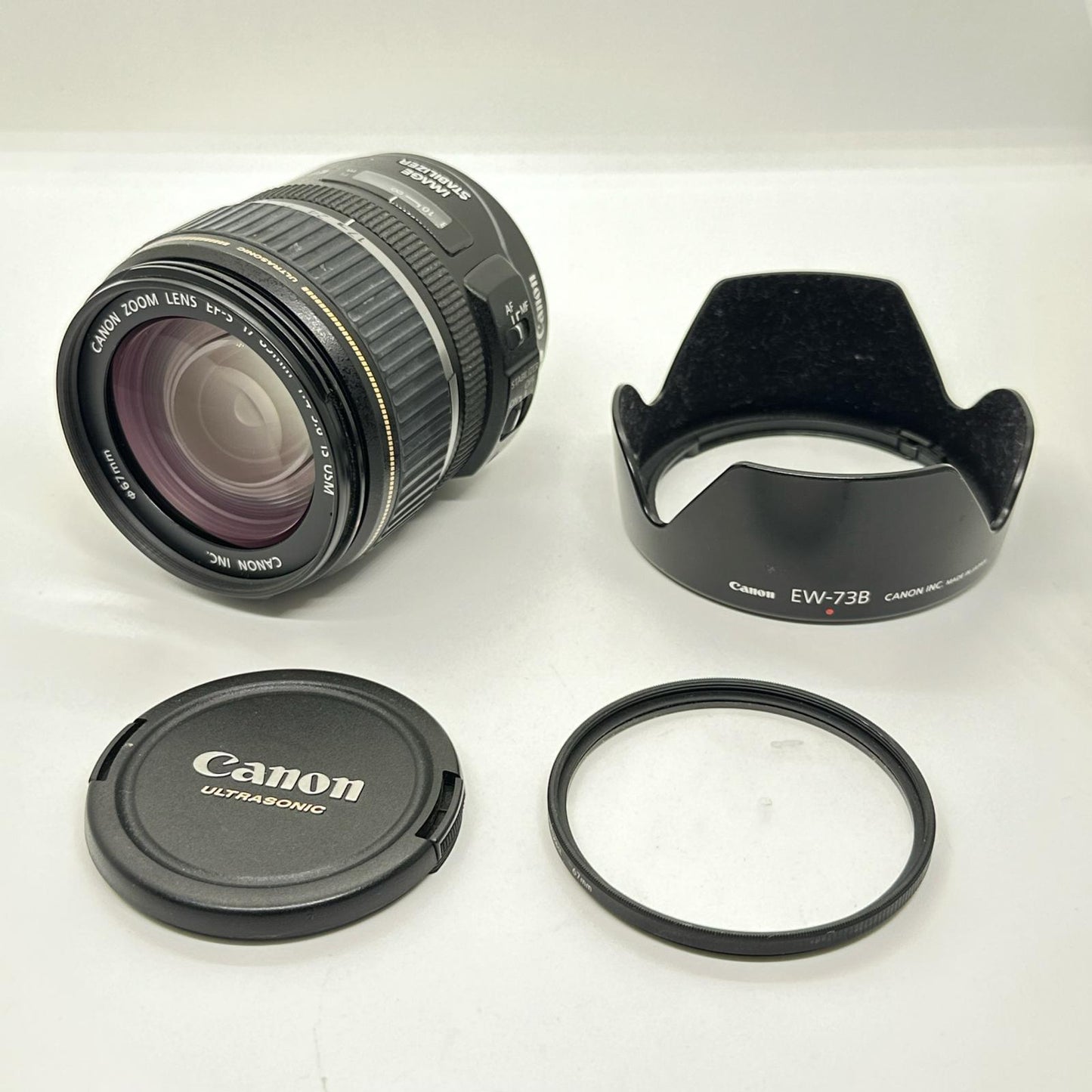 【全額返金保証】【最速発送】Canon EF-S17-85mm F4-5.6 IS USM 動作確認済