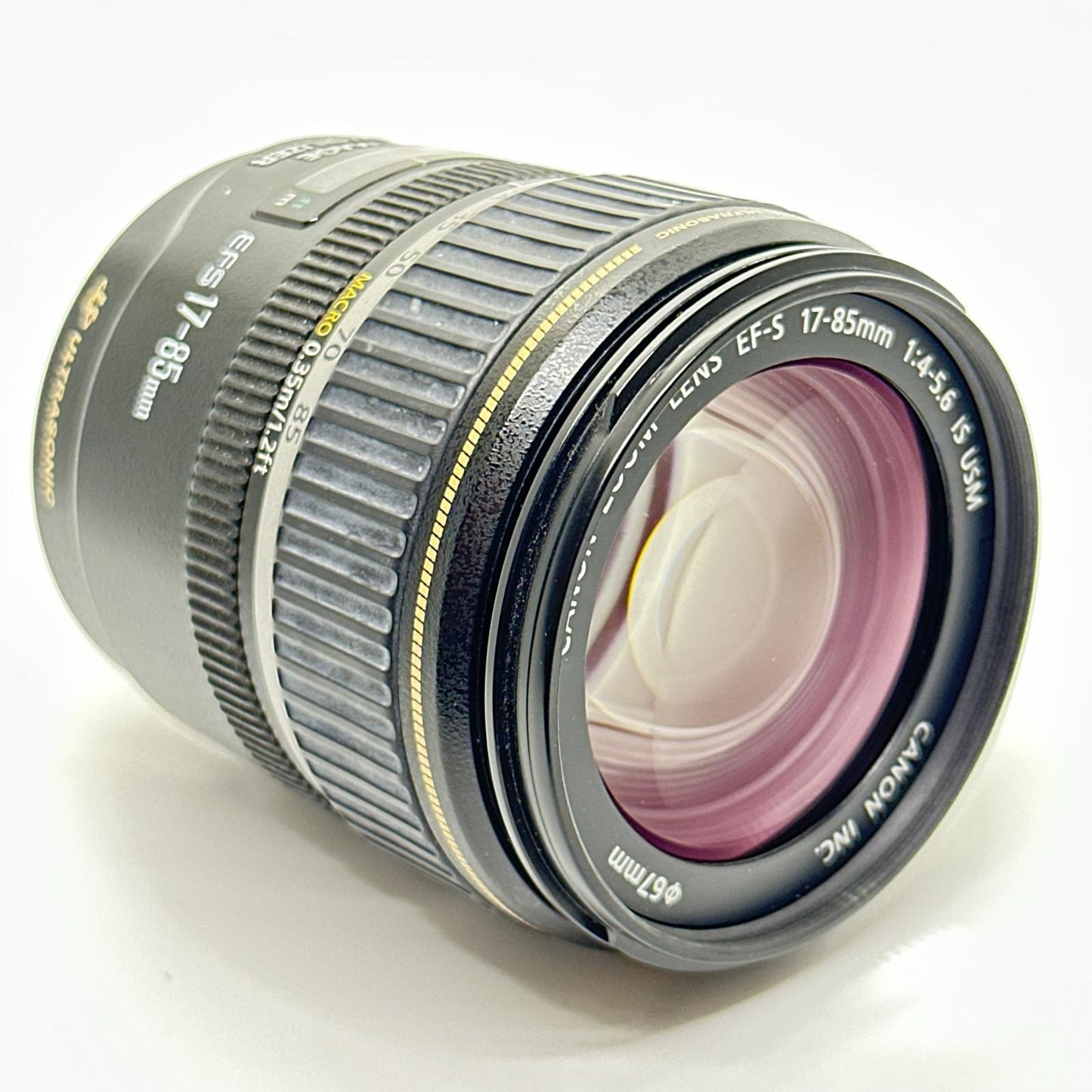 【全額返金保証】【最速発送】Canon EF-S17-85mm F4-5.6 IS USM 動作確認済