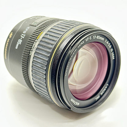 【全額返金保証】【最速発送】Canon EF-S17-85mm F4-5.6 IS USM 動作確認済