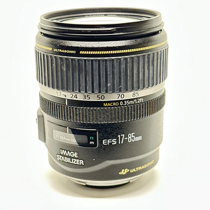 【全額返金保証】【最速発送】Canon EF-S17-85mm F4-5.6 IS USM 動作確認済