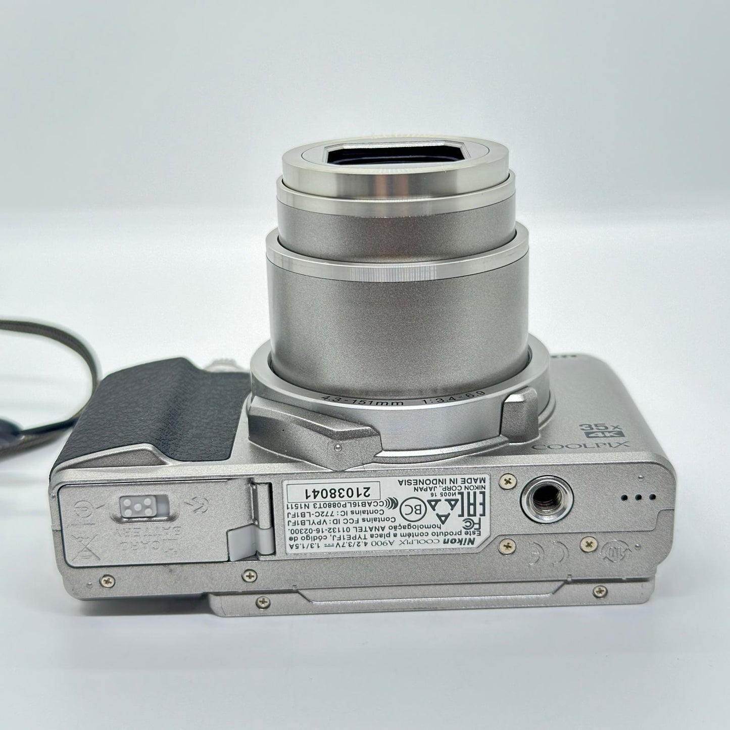 【全額返金保証】【最速発送】Nikon コンパクトデジタルカメラ COOLPIX A900 [シルバー] 動作確認済