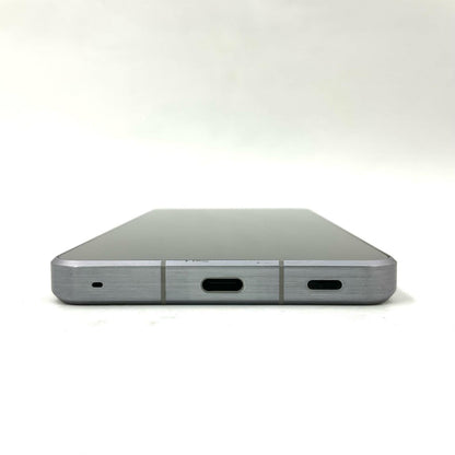 【全額返金保証】【最速発送】SHARP AQUOS R7 256GB Silver Softbank SIMフリー A202SH 白ロム 美品 動作確認済