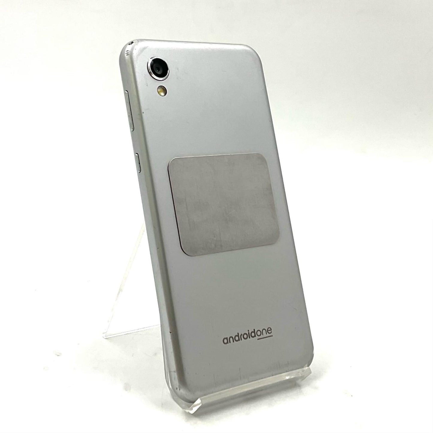 【全額返金保証】【最速発送】SHARP androidone 32GB Silver Softbank SIMフリー S5-SH 白ロム 動作確認済