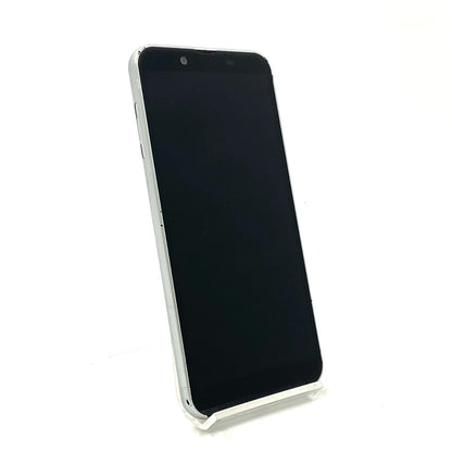 【全額返金保証】【最速発送】SHARP androidone 32GB Silver Softbank SIMフリー S5-SH 白ロム 動作確認済