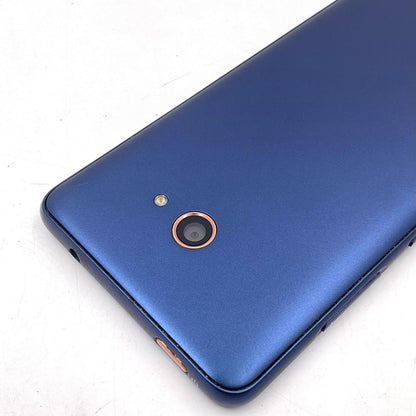 【全額返金保証】【最速発送】京セラ かんたんスマホ 2 32GB ブルー Softbank SIMフリー A001KC 白ロム 動作確認済