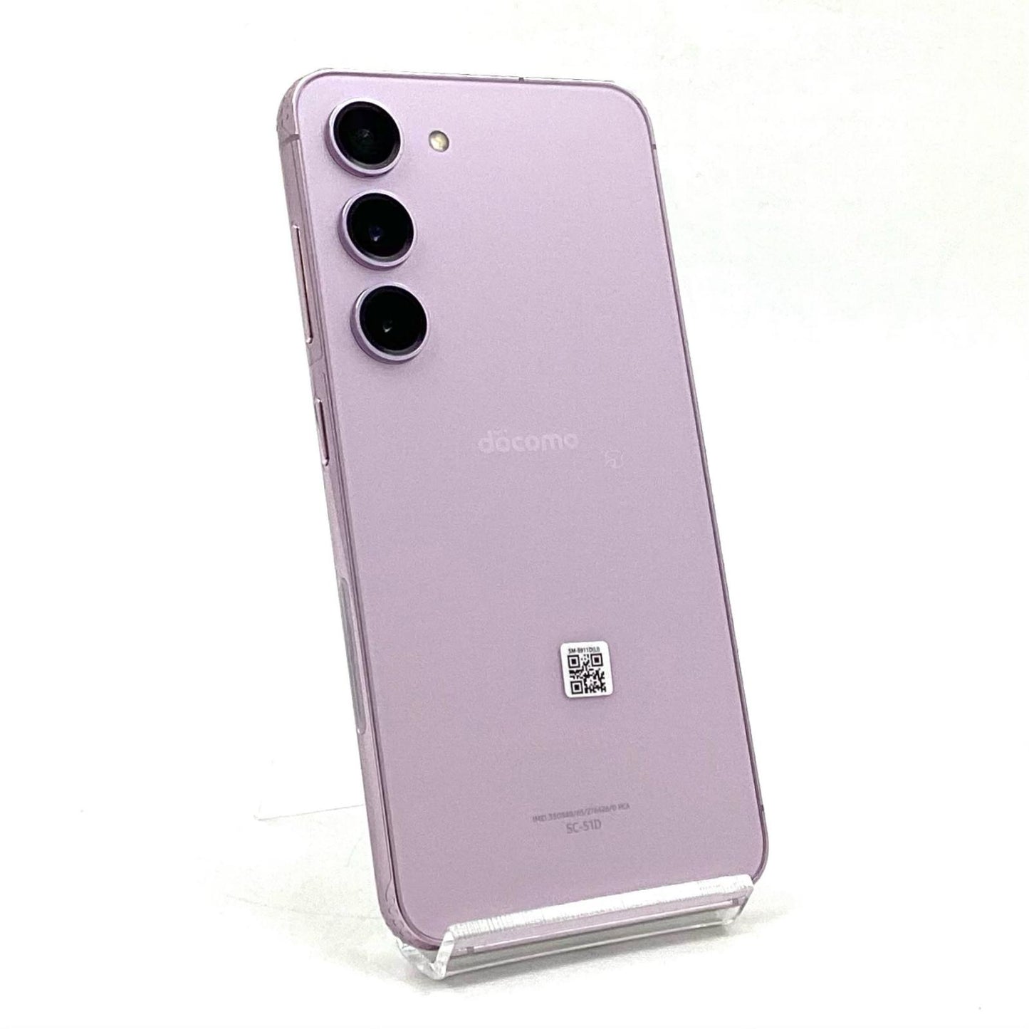 【全額返金保証】【最速発送】 Galaxy S23 256GB ピンク系 SIMフリー SC-51D 白ロム 新品未開封 即納OK