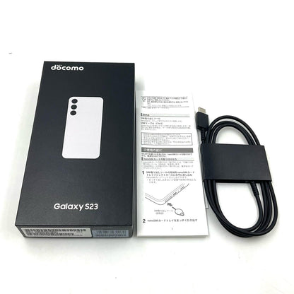 【全額返金保証】【最速発送】 Galaxy S23 256GB ピンク系 SIMフリー SC-51D 白ロム 新品未開封 即納OK