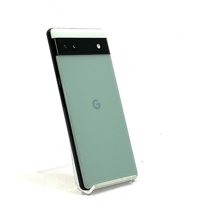 【最速発送】 Google Pixel 6a 128GB グリーン系 au SIMフリー Pixel 6a 白ロム【難有】