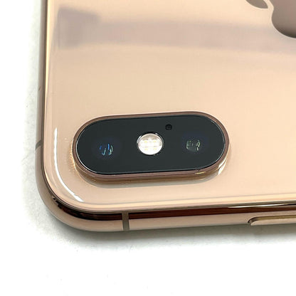 【全額返金保証】【最速発送】Apple iPhone iPhone XS Max 64GB docomo SIMフリー 白ロム 美品 動作確認済 87%