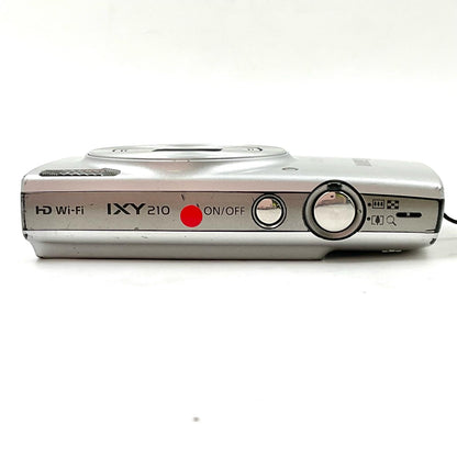 【全額返金保証】【最速発送】Canon コンパクトデジタルカメラ IXY 210 美品 動作確認済