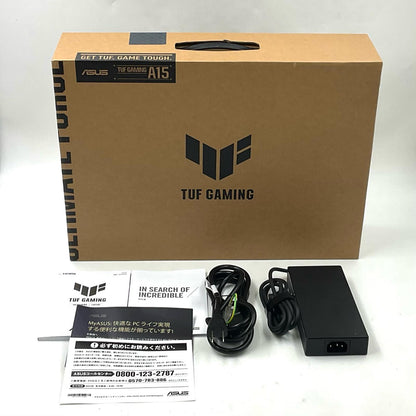 【全額返金保証】【最速発送】ASUS TUF Gaming A15 FA507UI-R9R4070A Ryzen 9 8945H 32GB M.2 SSD 1TB RTX 4070 Laptop 96.7% 超美品 動作確認済