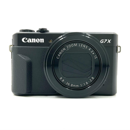 【全額返金保証】【最速発送】Canon コンパクトデジタルカメラ PowerShot G7 X Mark II 超美品 動作確認済