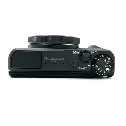 【全額返金保証】【最速発送】Canon コンパクトデジタルカメラ PowerShot G7 X Mark II 超美品 動作確認済