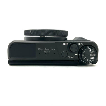 【全額返金保証】【最速発送】Canon コンパクトデジタルカメラ PowerShot G7 X Mark II 超美品 動作確認済