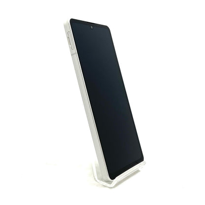 【全額返金保証】【最速発送】SHARP AQUOS sense6 128GB シルバー SIMフリー SH-M19 白ロム 動作確認済