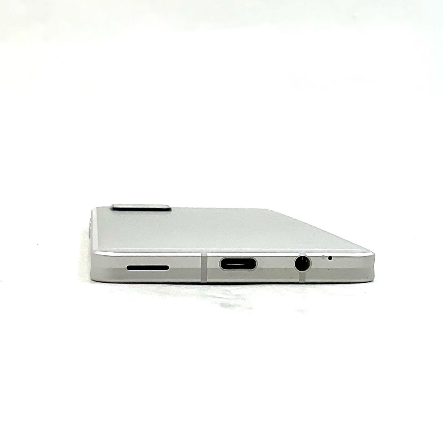 【全額返金保証】【最速発送】SHARP AQUOS sense6 128GB シルバー SIMフリー SH-M19 白ロム 動作確認済