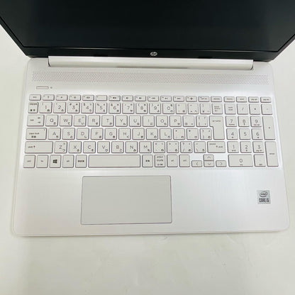【最速発送】HP 15s-fq1065TU intel(R)Core(TM)i5-1035G1 1.00GHz 1.20GHz 8GB M.2 SSD 256GB 100%【難有】
