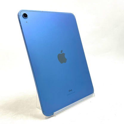 【全額返金保証】【最速発送】Apple iPad iPad 10.9インチ 第10世代 64GB ブルー WiFi+Cellular au 白ロム 超美品 動作確認済