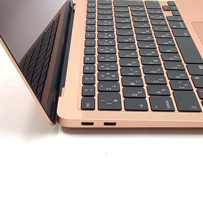【全額返金保証】【最速発送】Apple MacBook Air Air 13インチ 2020 1.1GHz Dual-core Intel Core i3 8GB 512GB ゴールド 71% 動作確認済