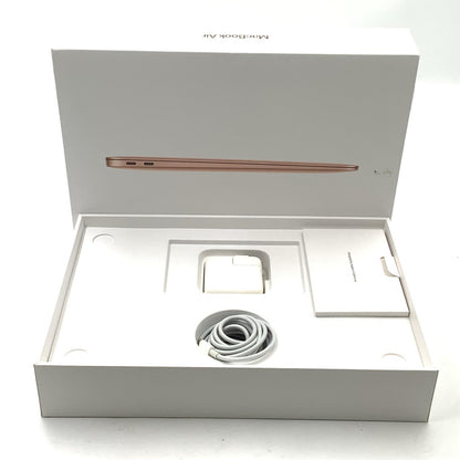 【全額返金保証】【最速発送】Apple MacBook Air Air 13インチ 2020 1.1GHz Dual-core Intel Core i3 8GB 512GB ゴールド 71% 動作確認済