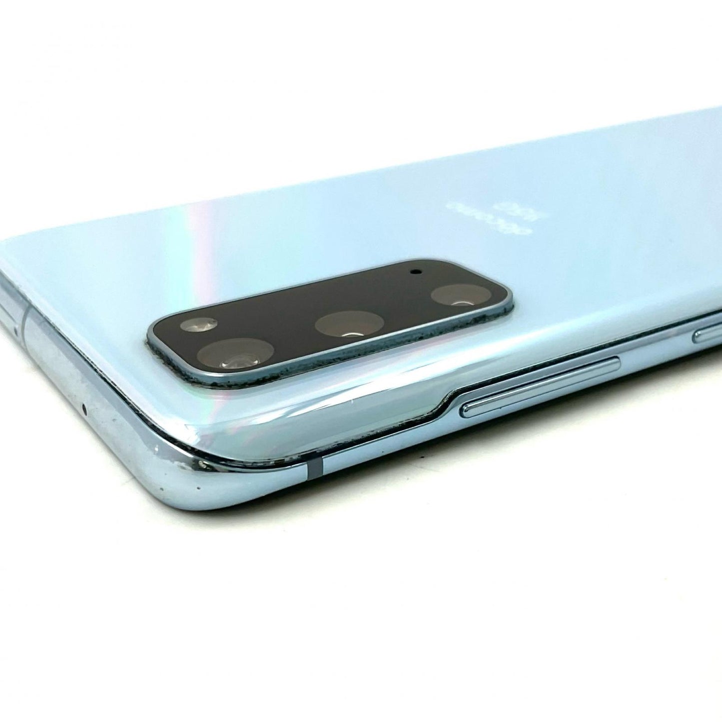 【全額返金保証】【最速発送】SAMSUNG Galaxy S20 5G 128GB ブルー docomo SIMフリー 白ロム 動作確認済