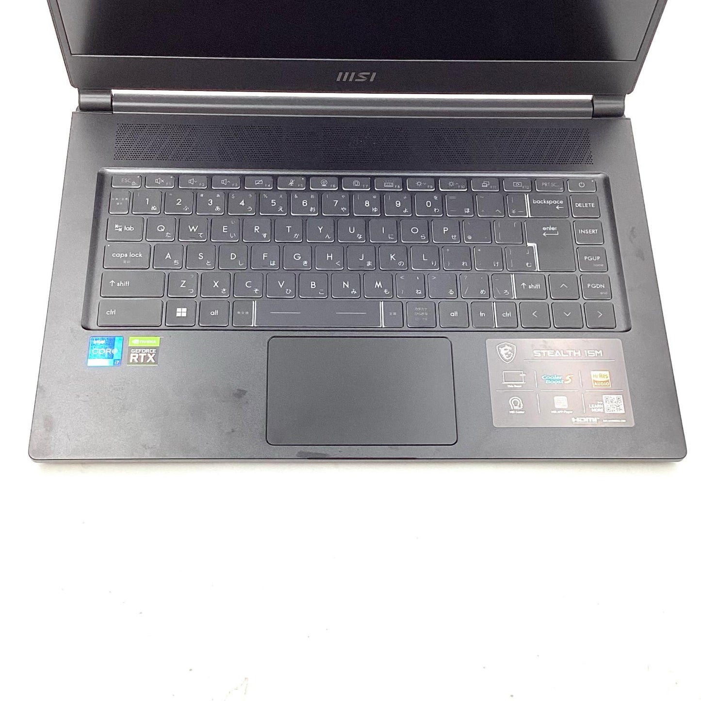 【全額返金保証】【最速発送】MSI MS-15B1 i7-1280P 16GB SSD 512GB RTX 3060 Laptop 動作確認済