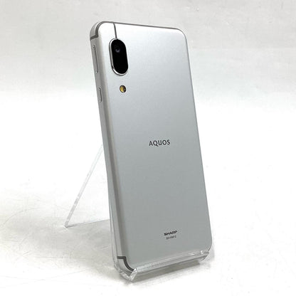 【最速発送】SHARP AQUOS sense3 lite 64GB シルバーホワイト 楽天モバイル SH-RM12 白ロム【難有】