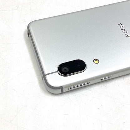 【最速発送】SHARP AQUOS sense3 lite 64GB シルバーホワイト 楽天モバイル SH-RM12 白ロム【難有】