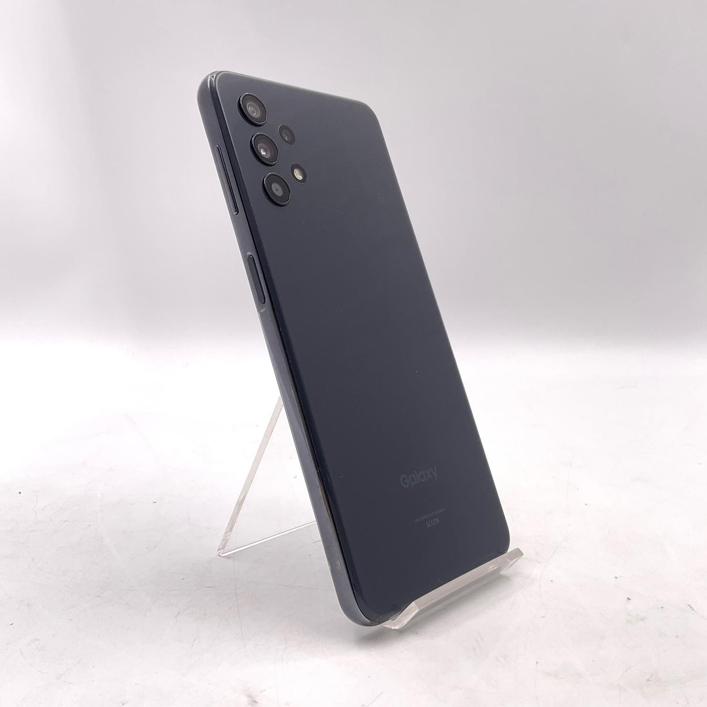 【最速発送】SAMSUNG Galaxy A32 5G 64GB オーサムブラック au SCG08 白ロム【難有】
