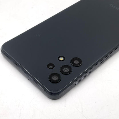 【全額返金保証】【最速発送】SAMSUNG Galaxy A32 5G 64GB オーサムブラック au SCG08 白ロム 動作確認済