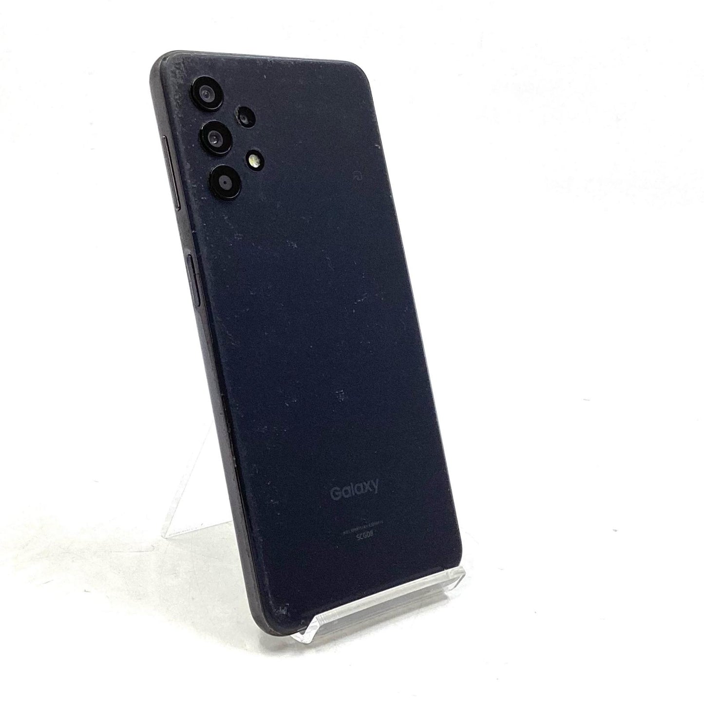 【全額返金保証】【最速発送】SAMSUNG Galaxy A32 5G 64GB オーサムブラック au SCG08 白ロム 動作確認済