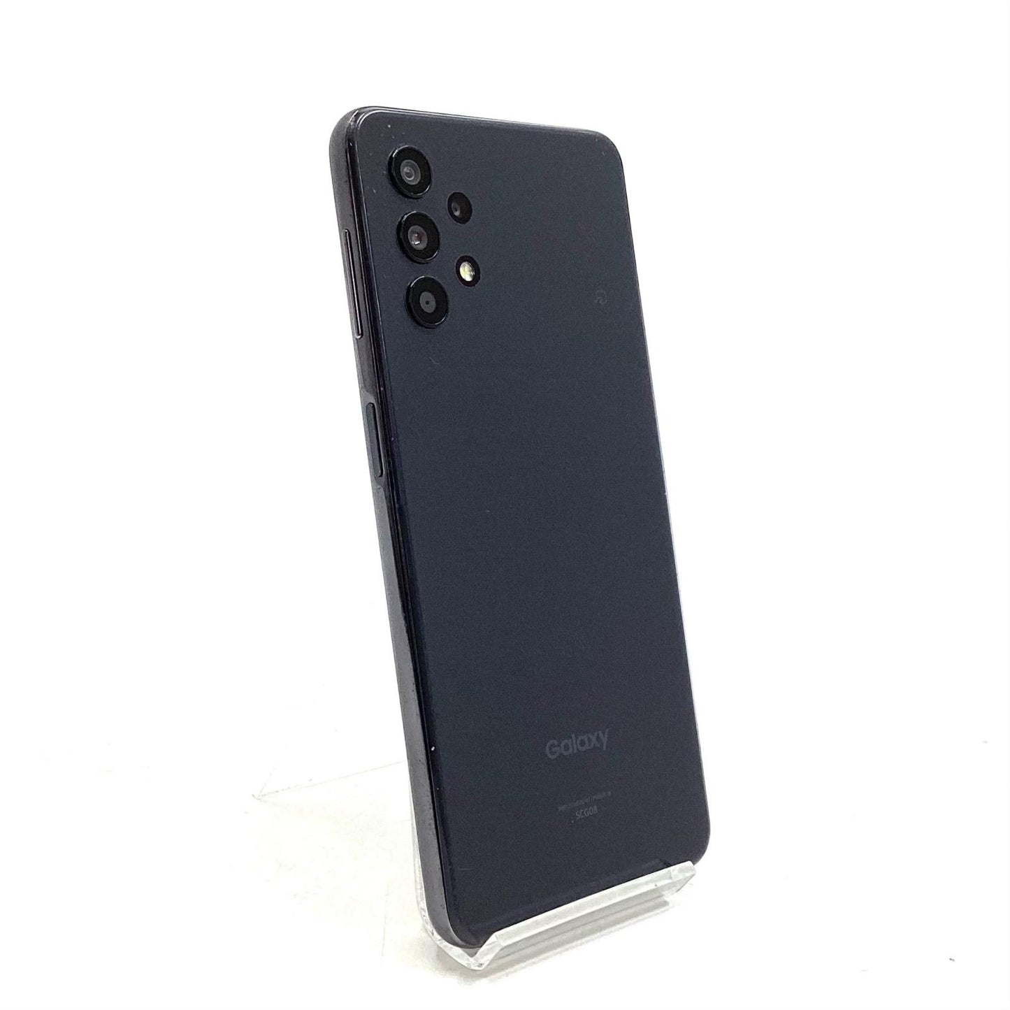 【全額返金保証】【最速発送】SAMSUNG Galaxy A32 5G 64GB オーサムブラック au SCG08 白ロム 動作確認済