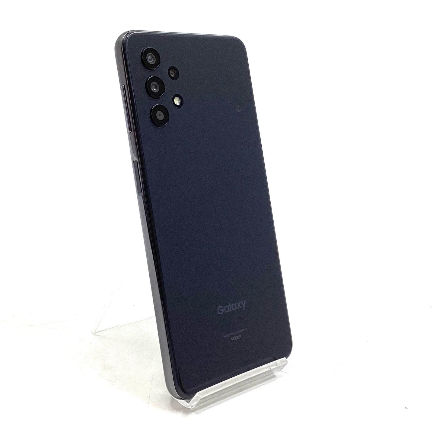 【全額返金保証】【最速発送】SAMSUNG Galaxy A32 5G 64GB オーサムブラック au SCG08 白ロム 美品 動作確認済