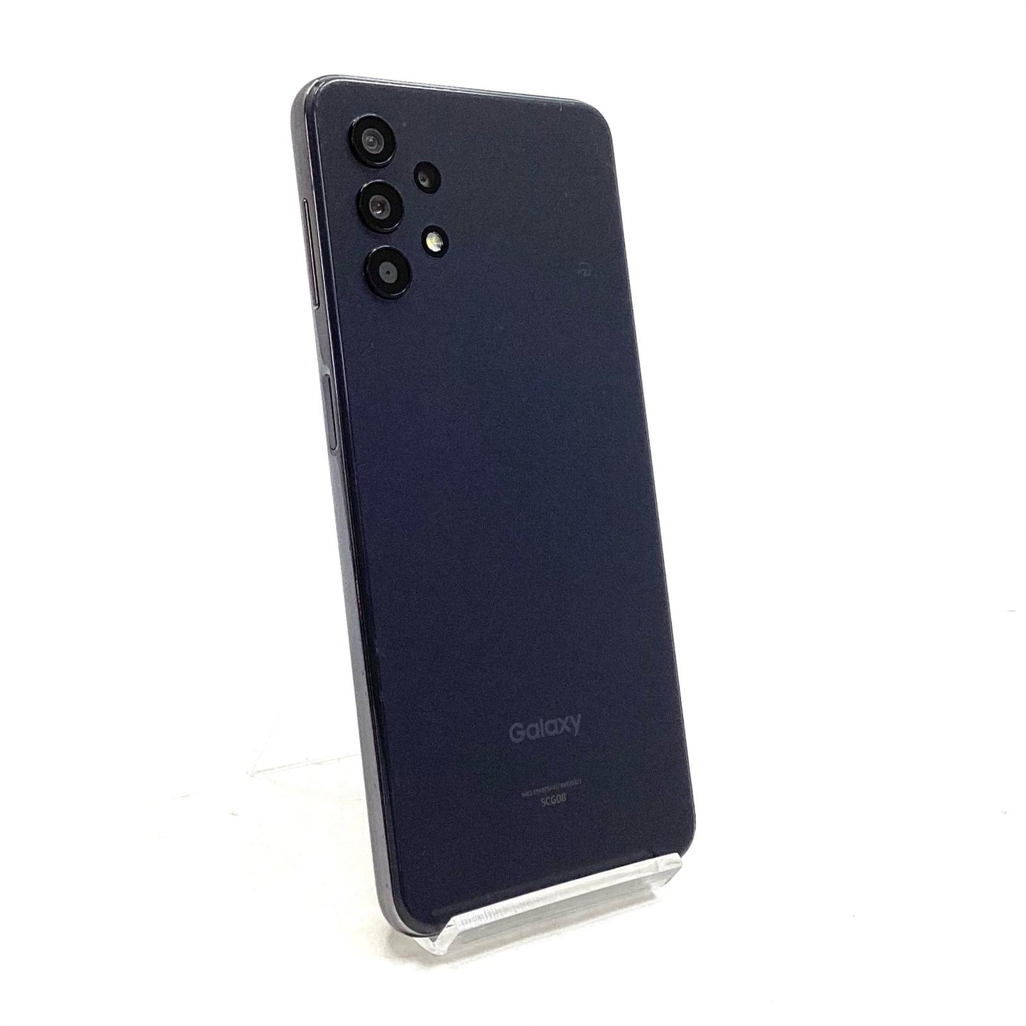 【全額返金保証】【最速発送】SAMSUNG Galaxy A32 5G 64GB オーサムブラック au SCG08 白ロム 美品 動作確認済