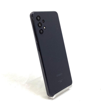 【全額返金保証】【最速発送】SAMSUNG Galaxy A32 5G 64GB オーサムブラック au SCG08 白ロム 美品 動作確認済