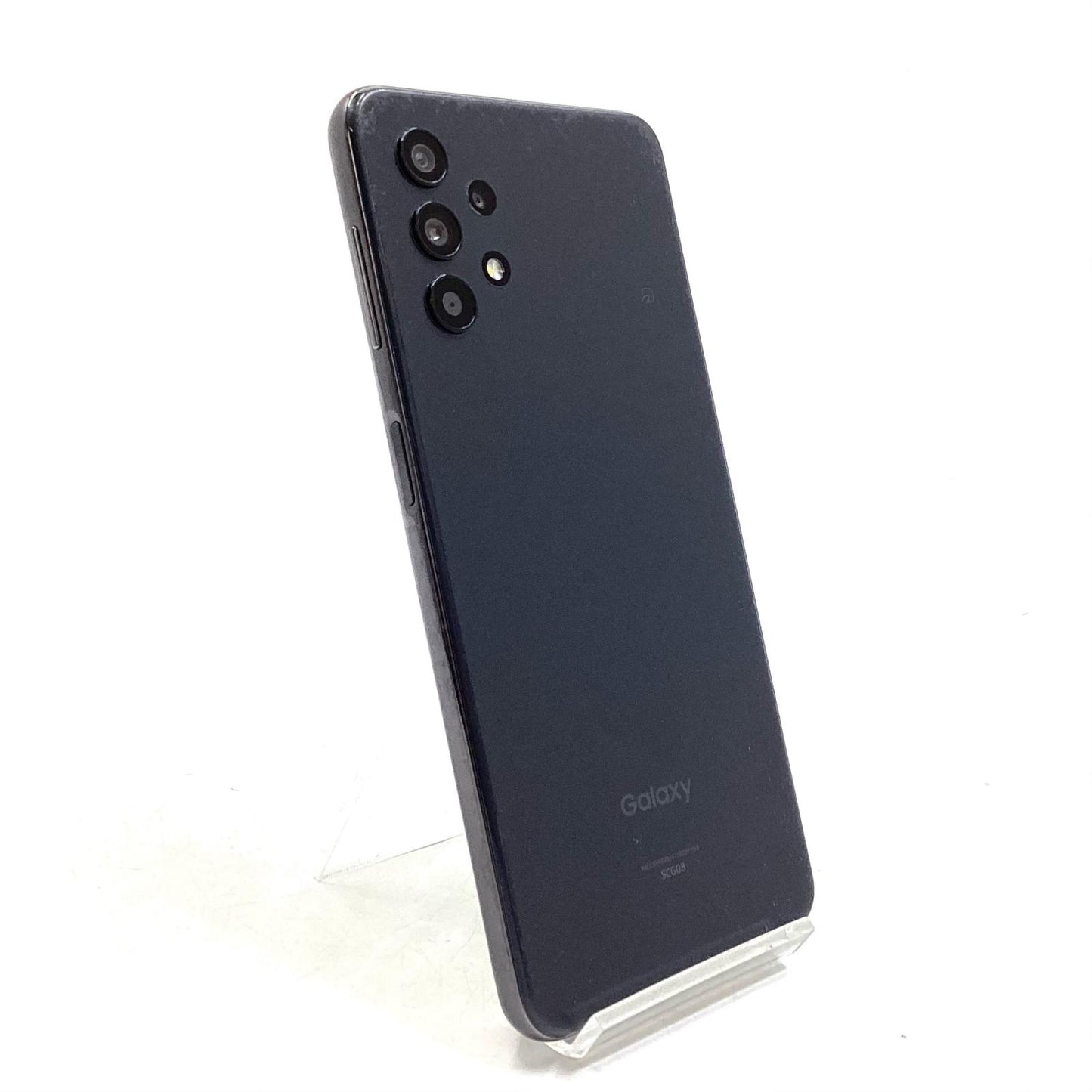 【全額返金保証】【最速発送】SAMSUNG Galaxy A32 5G 64GB オーサムブラック au SCG08 白ロム 動作確認済