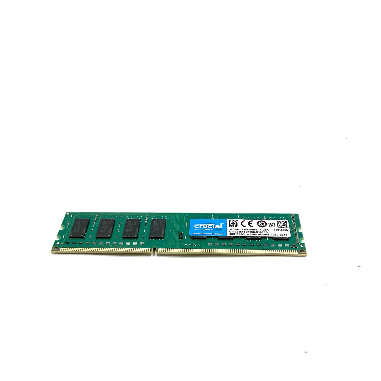 【全額返金保証】【最速発送】Crucial メモリ 8GB DDR3L-1600 美品 動作確認済