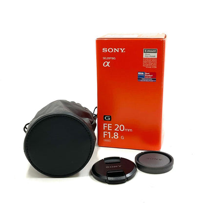 【全額返金保証】【最速発送】Sony FE 20mm F1.8 G SEL20F18G 美品 動作確認済