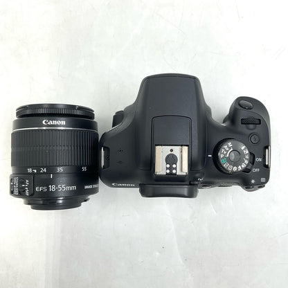 【全額返金保証】【最速発送】Canon デジタル一眼 EOS Kiss X90 EF-S18-55 IS II レンズキット ブラック 美品 動作確認済