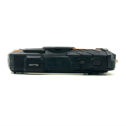 【全額返金保証】【最速発送】PENTAX コンパクトデジタルカメラ Optio WG-2 GPS [シャイニーオレンジ] 動作確認済