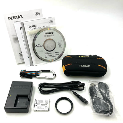 【全額返金保証】【最速発送】PENTAX コンパクトデジタルカメラ Optio WG-2 GPS [シャイニーオレンジ] 動作確認済