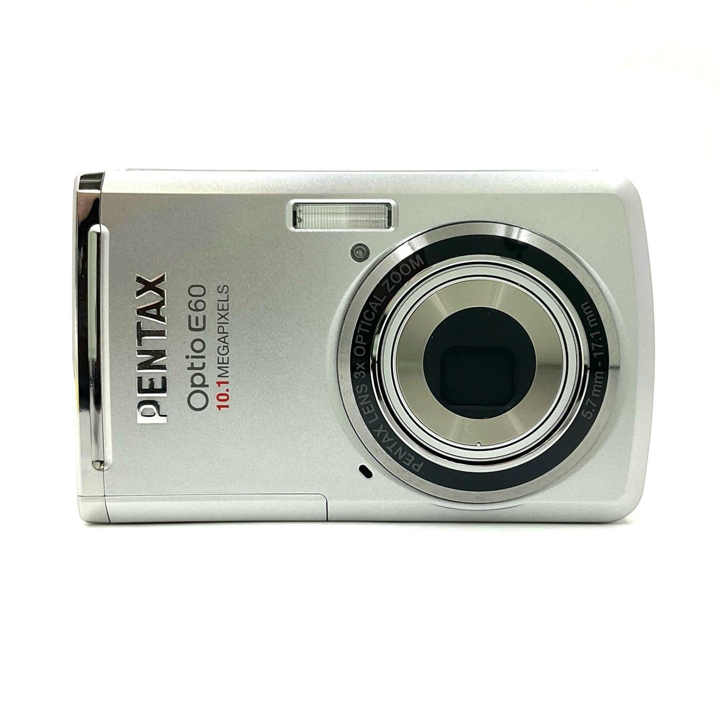 【全額返金保証】【最速発送】PENTAX コンパクトデジタルカメラ Optio E60 美品 動作確認済
