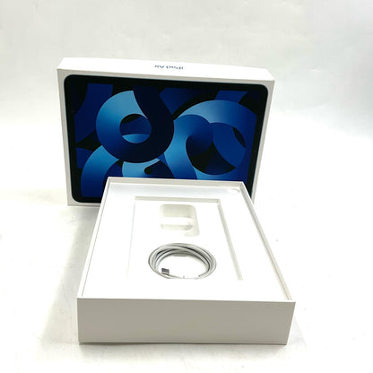 【全額返金保証】【最速発送】Apple iPad Air 10.9インチ 第5世代 64GB ブルー Wi-Fi 美品 動作確認済
