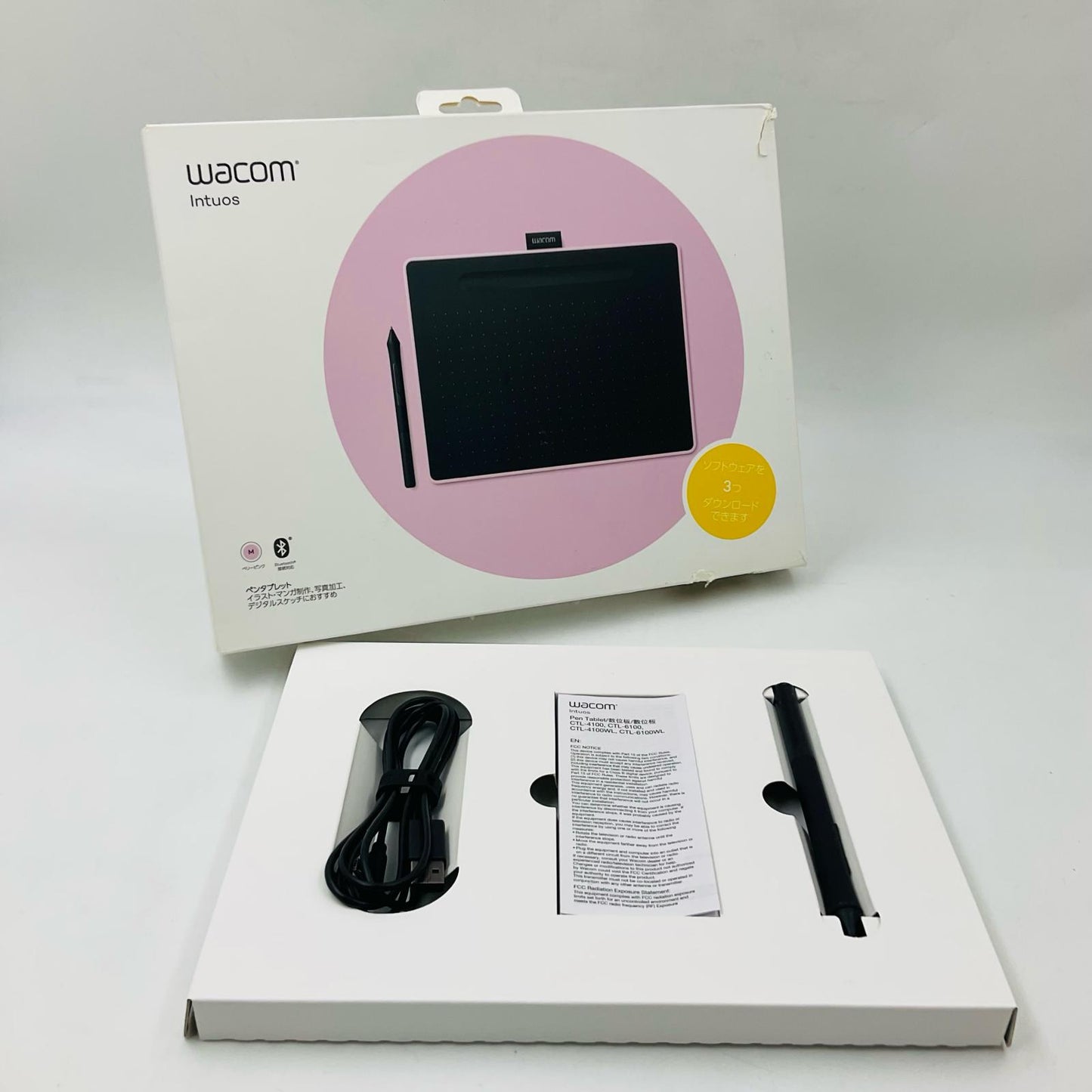 【全額返金保証】【最速発送】WACOM PEN TABLET CTL-6100WL 美品 動作確認済