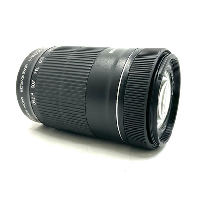 【全額返金保証】【最速発送】Canon EF-S55-250mm F4-5.6 IS STM 美品 動作確認済