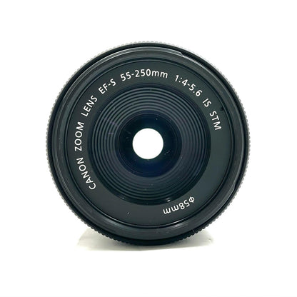 【全額返金保証】【最速発送】Canon EF-S55-250mm F4-5.6 IS STM 美品 動作確認済