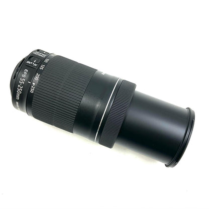 【全額返金保証】【最速発送】Canon EF-S55-250mm F4-5.6 IS STM 美品 動作確認済