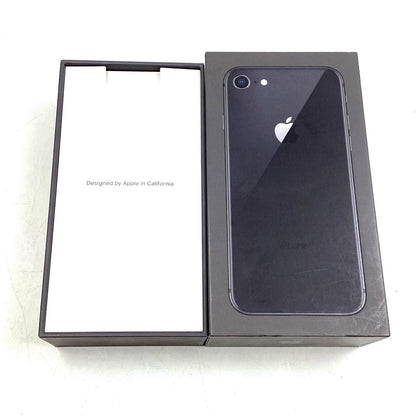 【全額返金保証】【最速発送】Apple iPhone iPhone 8 64GB スペースグレイ docomo SIMフリー 白ロム 美品 動作確認済 100%