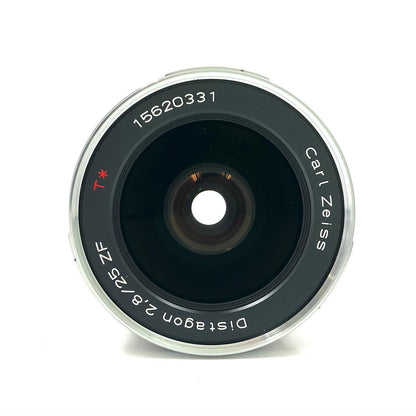 【全額返金保証】【最速発送】Carl Zeiss カールツァイス ニコンFマウント用 Distagon T* 2.8/25 ZF 美品 動作確認済